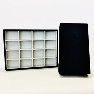 Black Velvet Ring Display Organizers